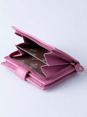 Mauve Rosa - Lakeland Leather Small Tab Handväska - Bild 5 av 5