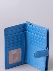 Lakeland Leather Blue Medium Tab Purse - Image 3 of 5