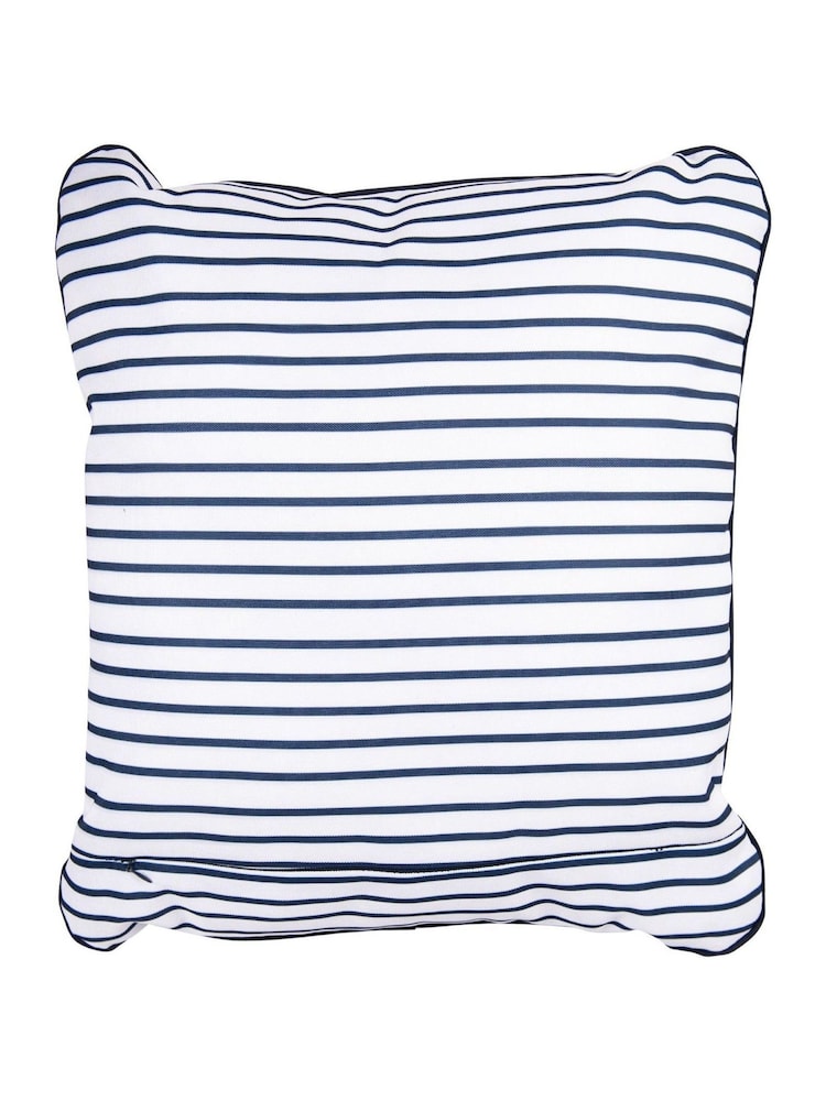 Navigate Blue Three Rivers Cushion - Image 2 of 3 Navigate Blue Three Rivers Cushion - Image 2 of 3