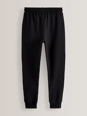 Dark Black Longer Length Skinny Fit Joggers (3-16yrs) - Image 2 of 2