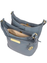 Pure Luxuries London Abigail Leather Shoulder Bag - Image 4 of 5