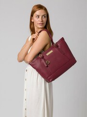 Pure Luxuries London Emily Leather Tote Bag - Image 5 of 5