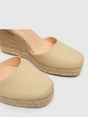 Schuh Venus Ankle Tie Wedges - Image 3 of 4