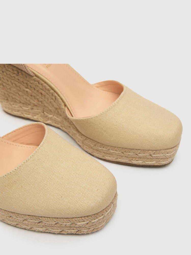 Schuh Venus Ankle Tie Wedges - Image 3 of 4