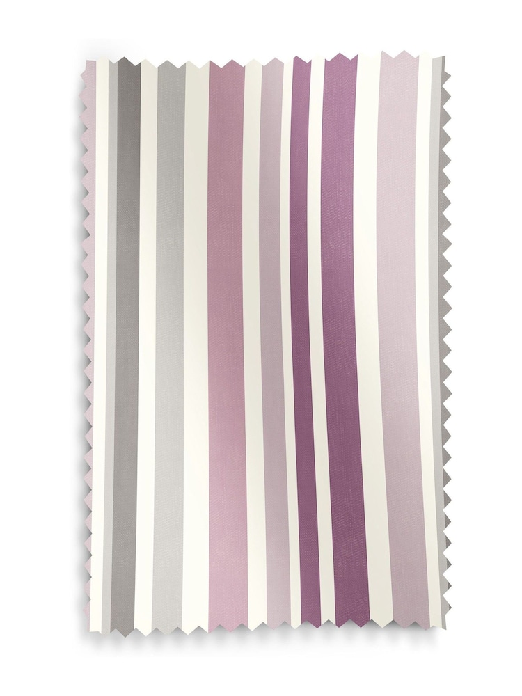 Pink Stripe Made To Measure Roman 100% Cotton Blind - Image 6 of 6