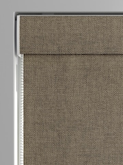 Hessian Brown Paso Made To Measure Roman Blinds - Image 3 of 6