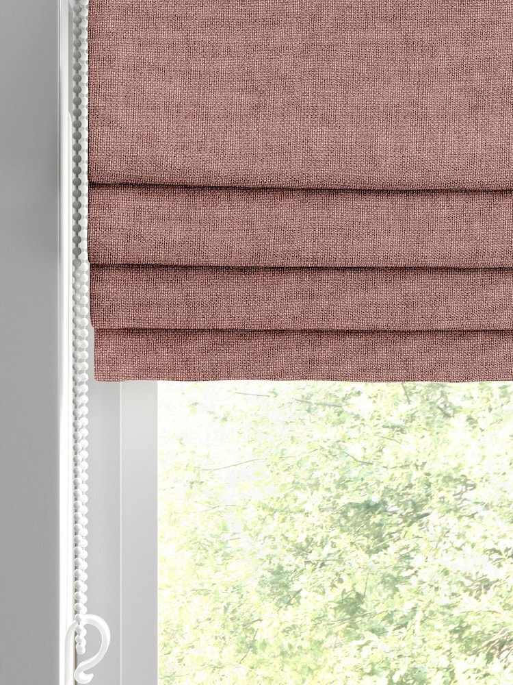 Blossom Pink Paso Made To Measure Roman Blinds - Image 2 of 6