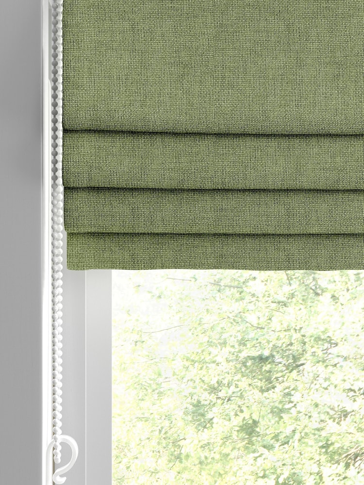 Apple Green Paso Made To Measure Roman Blinds - Image 2 of 6