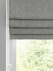 Ghost Grey Paso Made To Measure Roman Blinds - Image 2 of 6