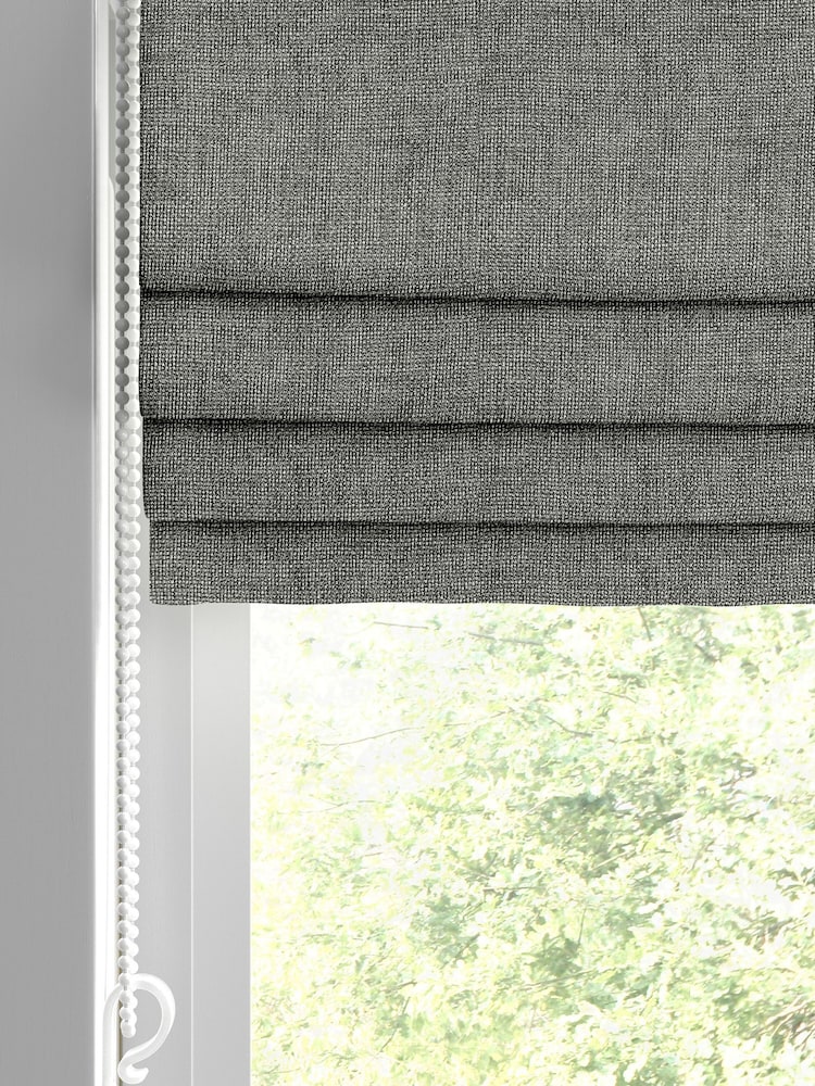 Ghost Grey Paso Made To Measure Roman Blinds - Image 2 of 6