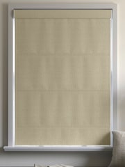Oyster Natural Harvi Made To Measure Roman Blinds - Image 5 of 6