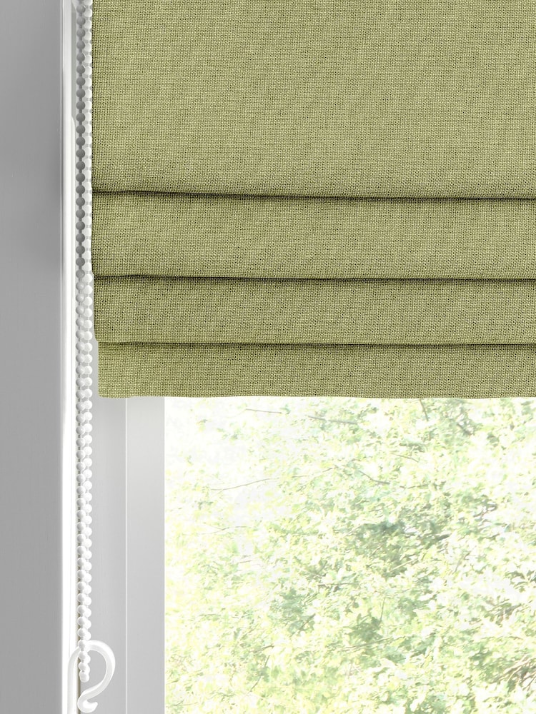 Apple Green Harvi Made To Measure Roman Blinds - Image 2 of 6