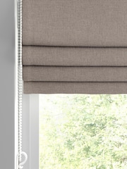 Otter Brown Harvi Made To Measure Roman Blinds - Image 2 of 6