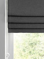 Smoke Grey Harvi Made To Measure Roman Blinds - Image 2 of 6