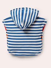 Boden Blue Crab Towelling Cover-Up - Image 2 of 3