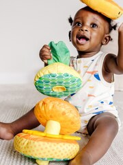 Melissa & Doug Pineapple Soft Stacker - Image 6 of 9