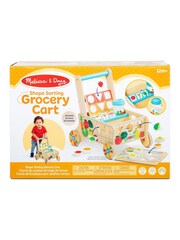 Melissa & Doug Multi Wooden Grow with Me Grocery Cart - Image 5 of 9