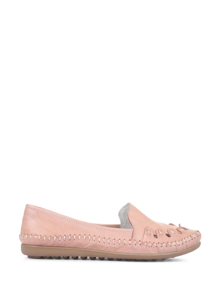 Pavers Leather Slip-On Pumps - Image 1 of 5