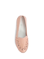 Pavers Leather Slip-On Pumps - Image 4 of 5