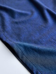 Blue Metallic Scoop Vest - Image 8 of 11