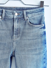 Own. Mid Blue Mid Rise Straight Jeans - Image 2 of 7