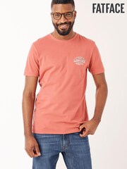 FatFace Pink Outdoor Supplies Graphic T-Shirt - Image 1 of 6
