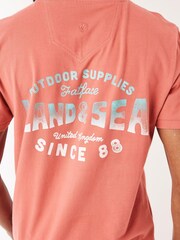 FatFace Pink Outdoor Supplies Graphic T-Shirt - Image 3 of 6