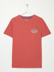 FatFace Pink Outdoor Supplies Graphic T-Shirt - Image 6 of 6