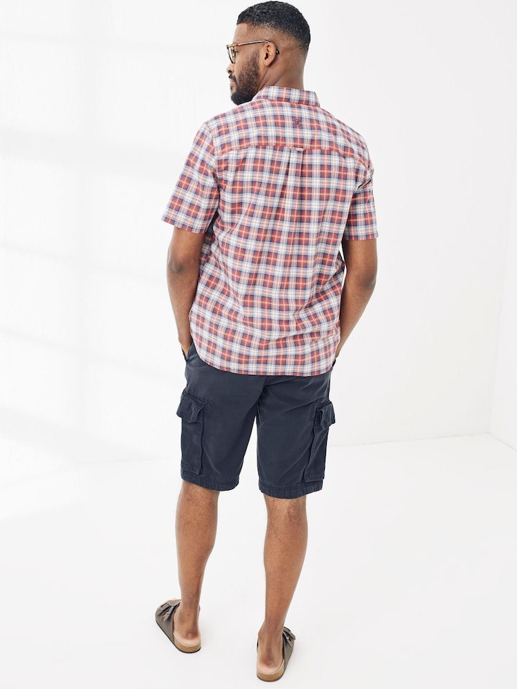 FatFace Red Tilbury Check Shirt - Image 2 of 4