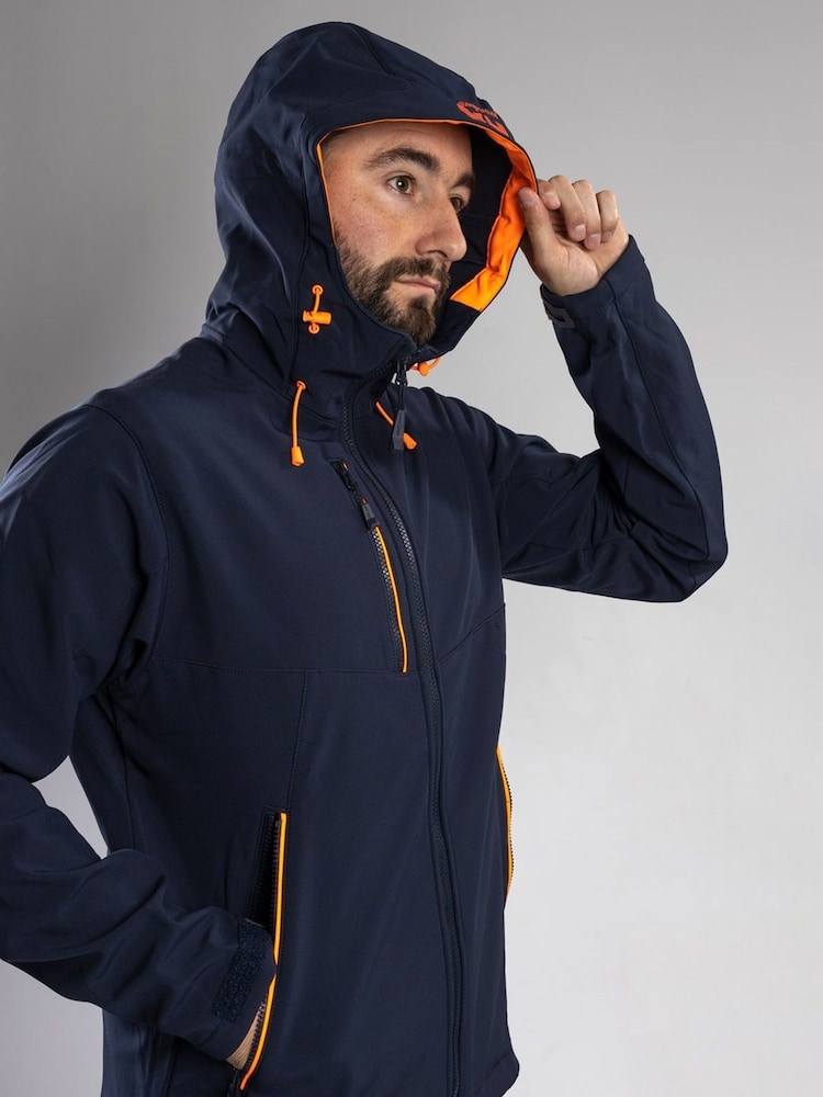 Helly Hansen Chelsea Blue Evolution Hooded Softshell Sweatshirt - Image 1 of 6