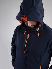Helly Hansen Chelsea Blue Evolution Hooded Softshell Sweatshirt - Image 2 of 6