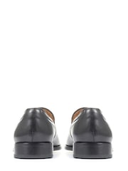 Jones Bootmaker Mens Devon Black Leather Tassel Loafers - Image 3 of 6