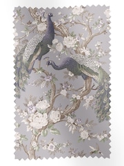 Laura Ashley Purple Belvedere Velvet Fabric By The Metre - Image 1 of 2