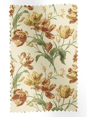 Laura Ashley Gold Gosford Fabric By The Metre - Image 1 of 2