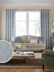 Laura Ashley Seaspray Blue Josette Woven Fabric By The Metre - Image 2 of 2