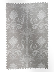 Laura Ashley Steel Grey Josette Woven Fabric By The Metre - Image 1 of 2