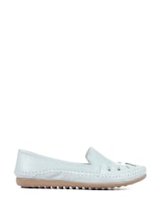 Pavers Leather Slip-On Pumps - Image 1 of 5