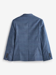 Bright Blue Check Suit: Jacket (3-16yrs) - Image 3 of 4