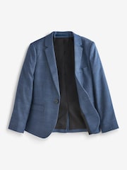 Bright Blue Check Suit: Jacket (3-16yrs) - Image 4 of 4