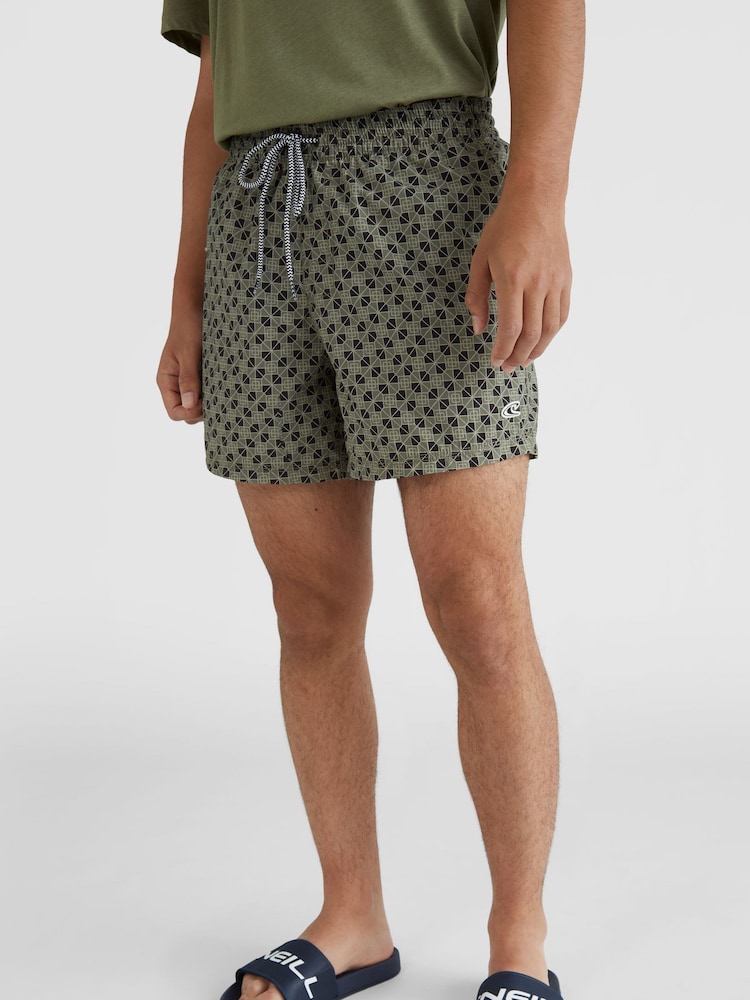 O’Neill Green Origin Geo Shorts - Image 1 of 6
