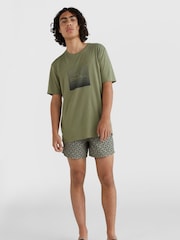 O’Neill Green Origin Geo Shorts - Image 3 of 6
