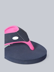 Animal Blue Kids Swish Flip-Flops - Image 4 of 6