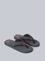 Animal Grey Mens Jekyl Flip-Flops - Image 1 of 5