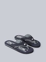 Animal Aqua Blue Mens Jekyl Flip Flops - Image 1 of 4