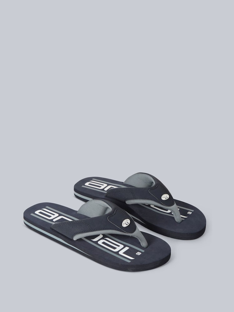 Animal Aqua Blue Mens Jekyl Flip Flops - Image 1 of 4