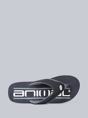 Animal Aqua Blue Mens Jekyl Flip Flops - Image 2 of 4