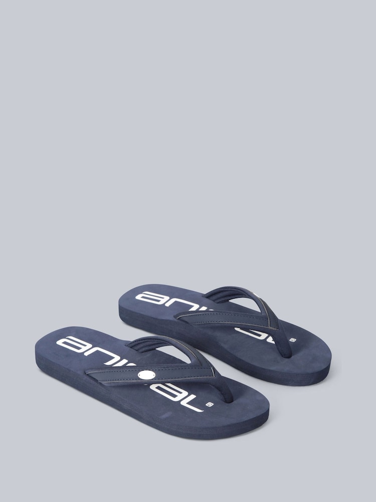Animal Blue Womens Swish Flip Flops - Image 1 of 3