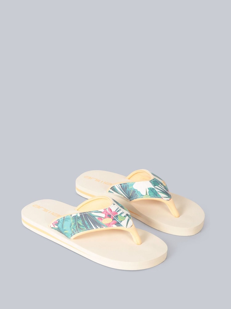 Animal Biege Womens Swish Flip Flops - Image 1 of 4