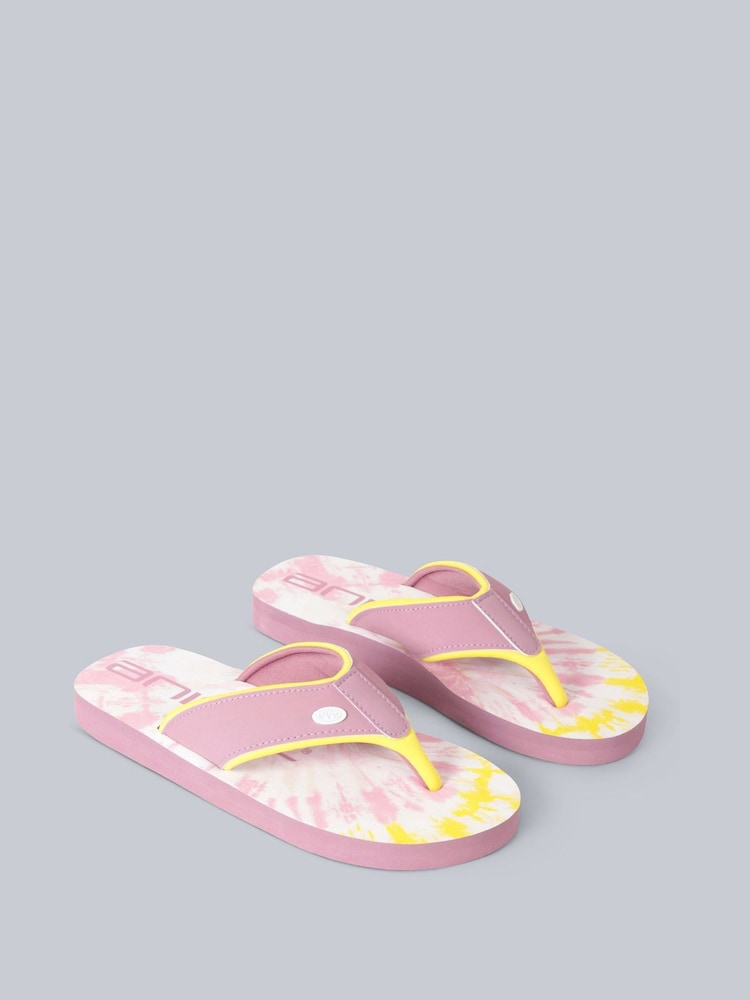 Animal Pink Light Kids Swish Flip-Flops - Image 1 of 4