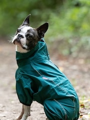 Hugo & Hudson Green Teal Protective Dog Overalls - Image 1 of 4